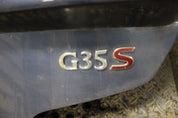 2003-2007 INFINITI G35 COUPE TRUNK LID OEM BLACK
