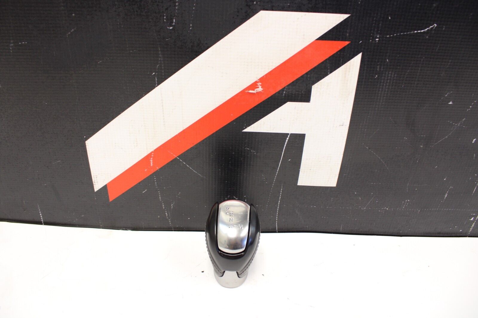 2009 2010 NISSAN GT-R GTR R35 VR38 OEM BLACK LEATHER CHROME SHIFT KNOB