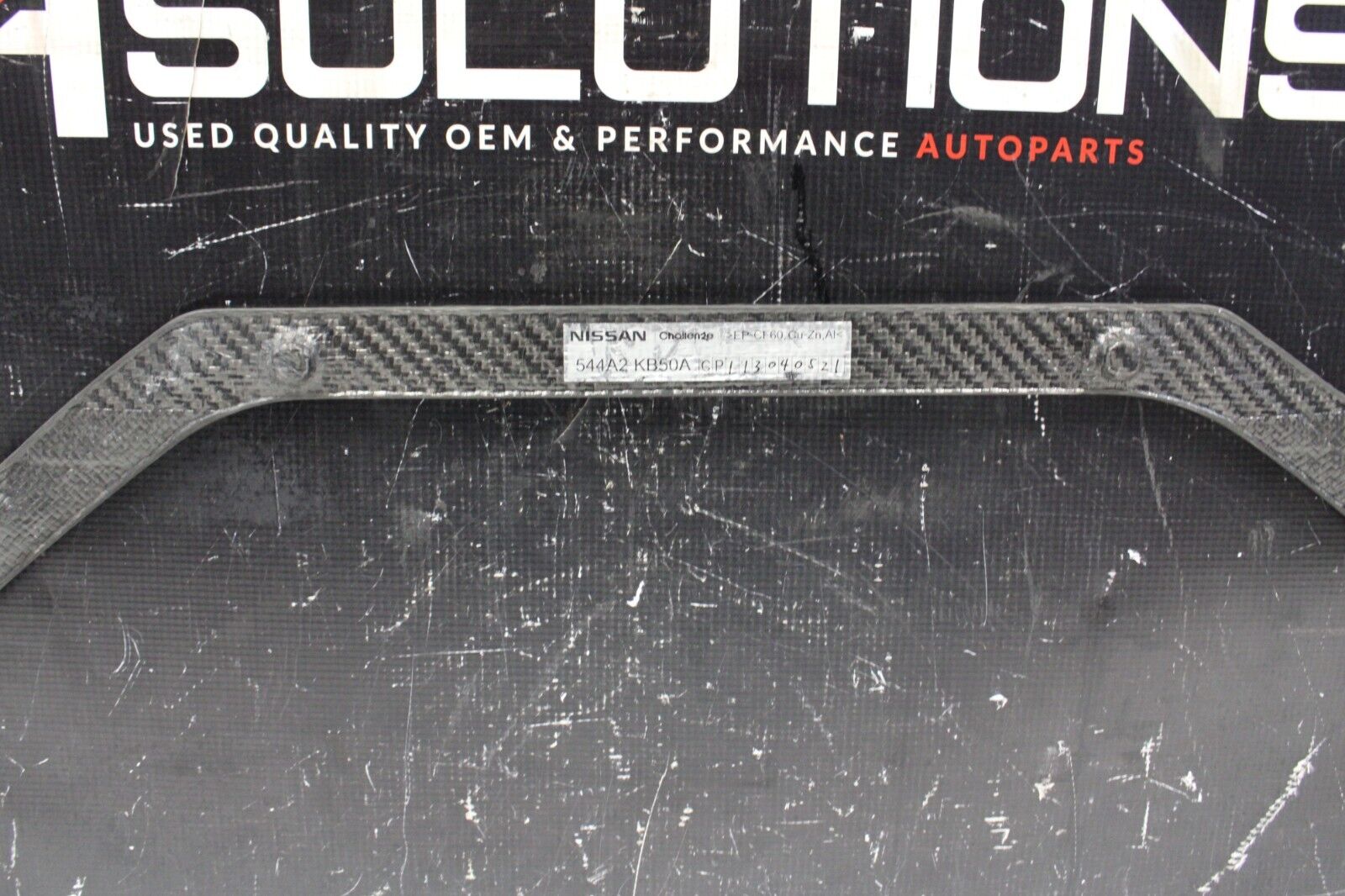 2010-2019 Nissan GTR GT-R R35 DBA Carbon Fiber Strut Tower Brace OEM 544A2 KB50A
