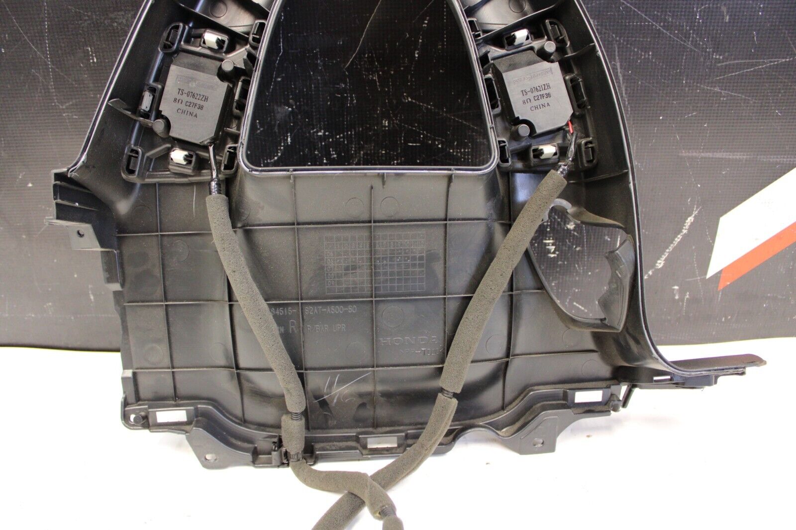 2006-2009 Honda S2000 Roll Hoop Trim w/ Speaker OEM RH Right Passenger Side