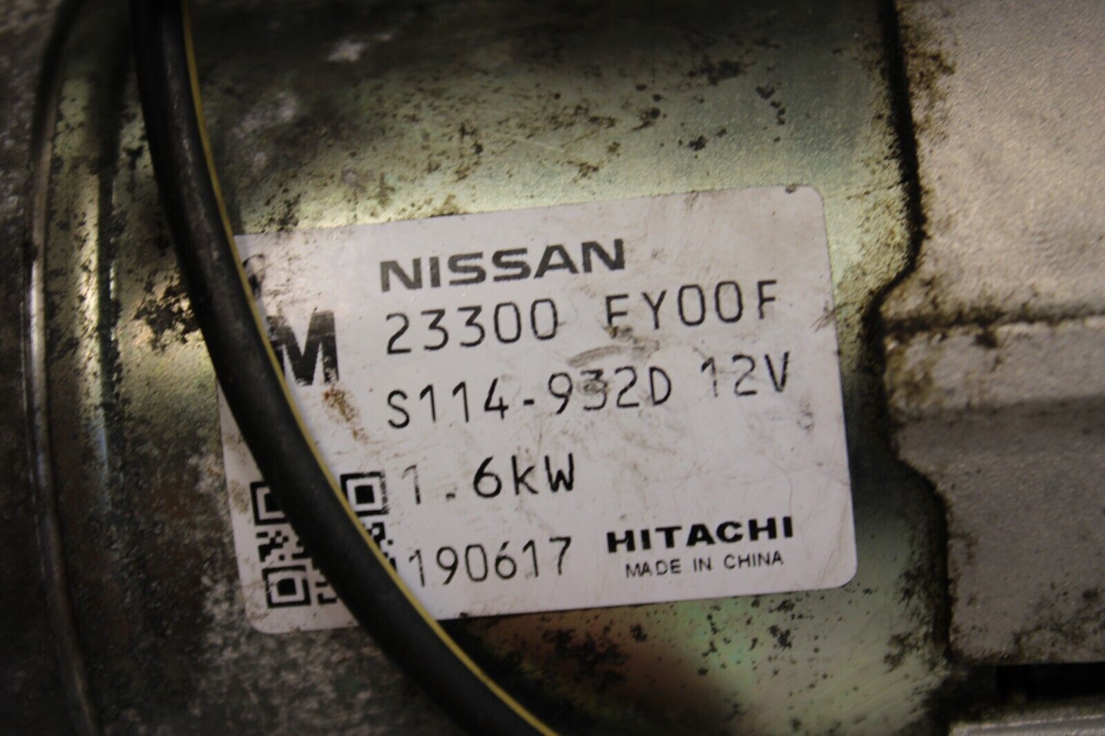 2009-2018 NISSAN 370Z INFINITI G37 STARTER MOTOR VQ37VHR OEM TESTED