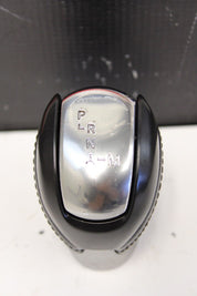 2009 2010 NISSAN GT-R GTR R35 VR38 OEM BLACK LEATHER CHROME SHIFT KNOB