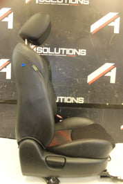2010-2013 Mazdaspeed3 Front Right Passenger Bucket Seat Black Red Cloth/Leather