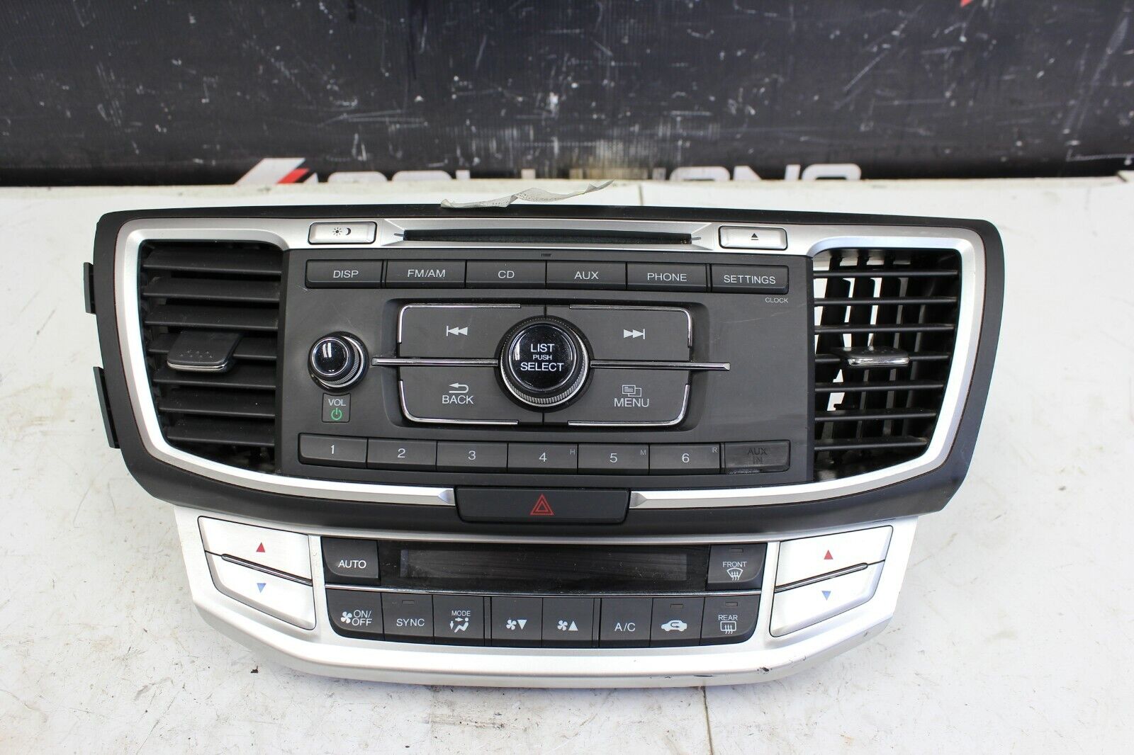 13 14 15 Honda Accord CD Player Radio with AC Controls OEM