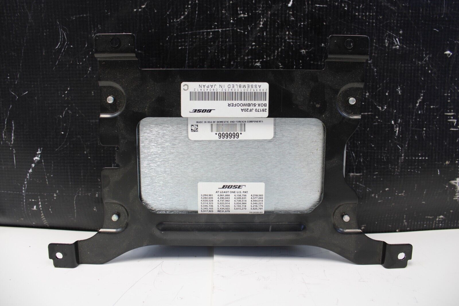2009 Nissan GTR R35 Bose Audio Amp Amplifier GT-R OEM