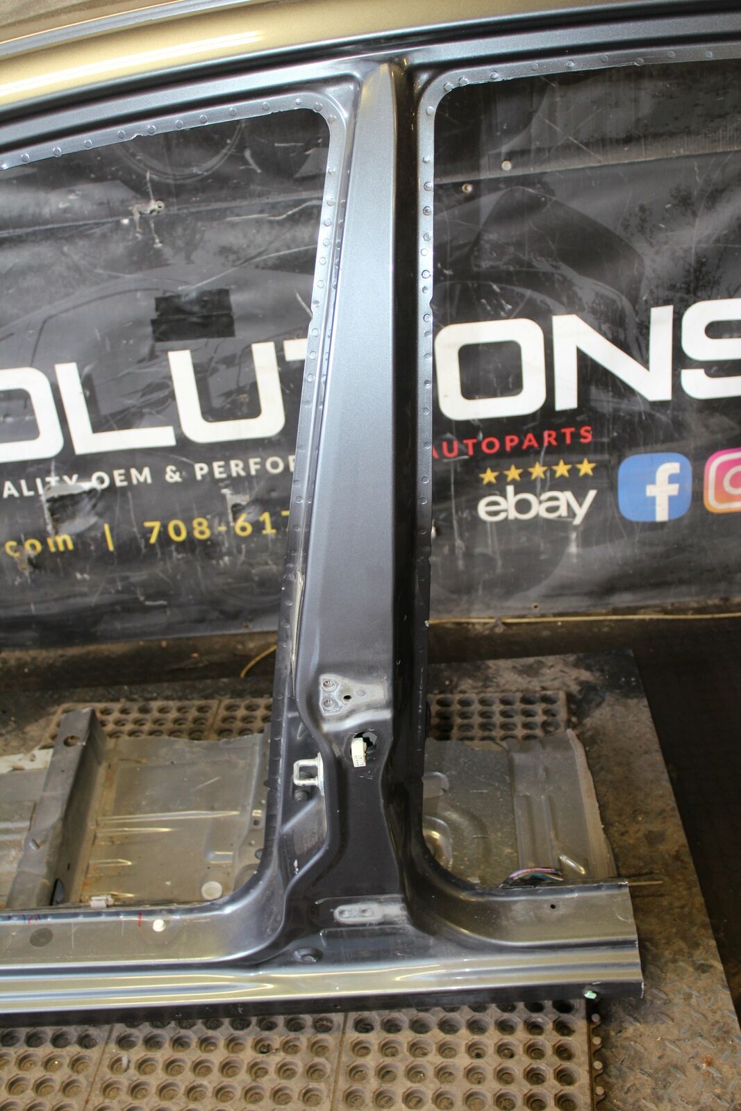 Mitsubishi Evolution Evo 8 9 Driver Right LH B Pillar Cut OEM