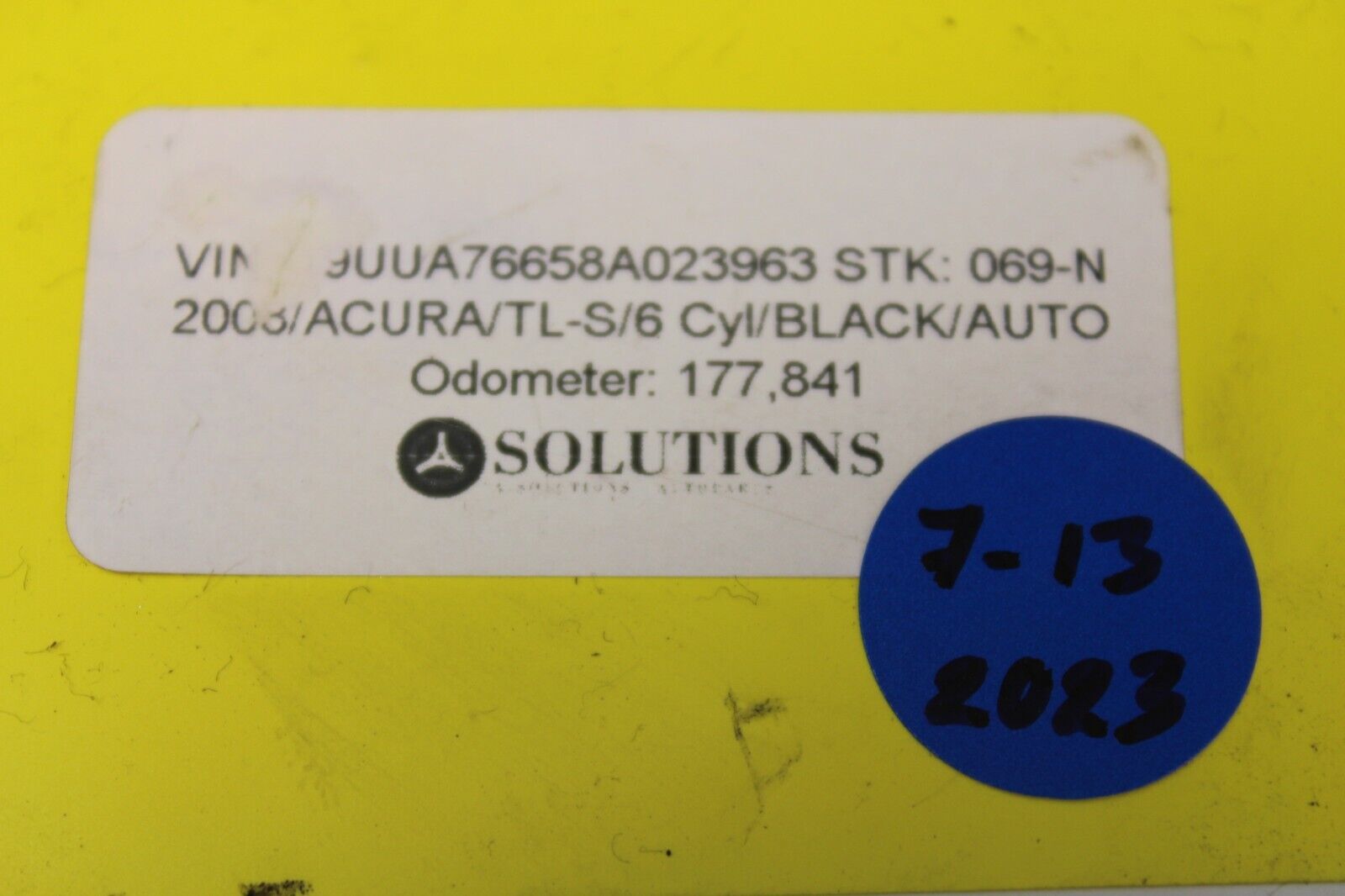 07-08 ACURA TL TYPE-S - ABS PUMP ACTUATOR VSA MODULATOR - AUTO TRANS - OEM