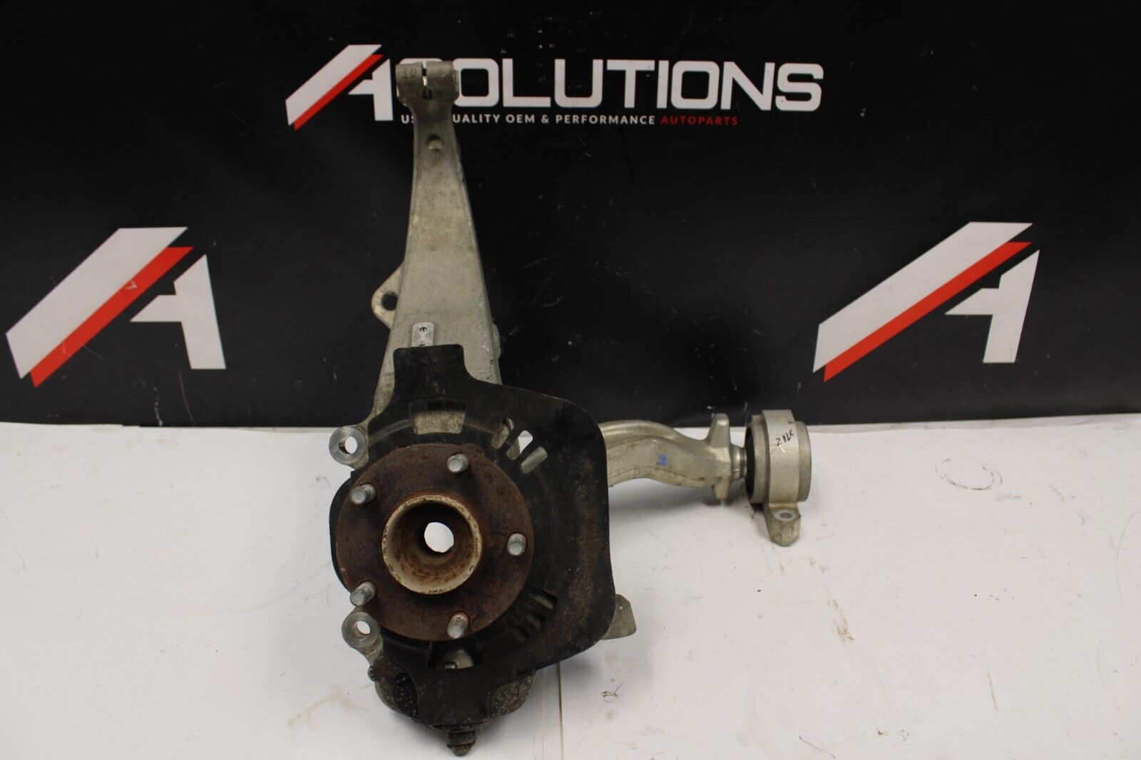 NISSAN 370Z REAR LEFT SUSPENSION CONTROL ARM SPINDLE HUB KNUCKLE OEM 09-20