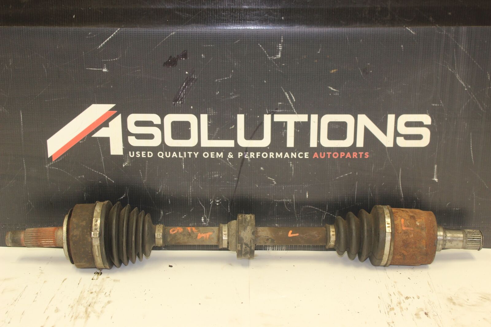2008 Acura TL Left Driver Side Axle OM MT Manual
