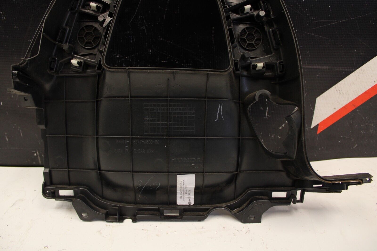 2006-2009 Honda S2000 Roll Hoop Trim w/ Speaker OEM RH Passenger Side