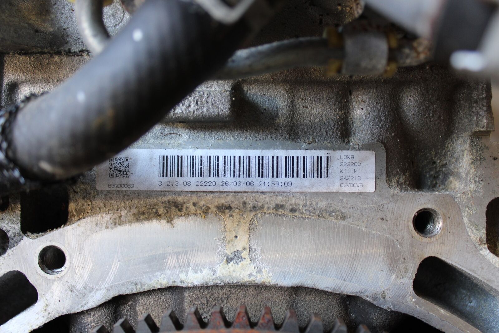Mazda Mazdaspeed 6 MS6  ENGINE BARE LONG BLOCK OEM NEEDS REBUILD