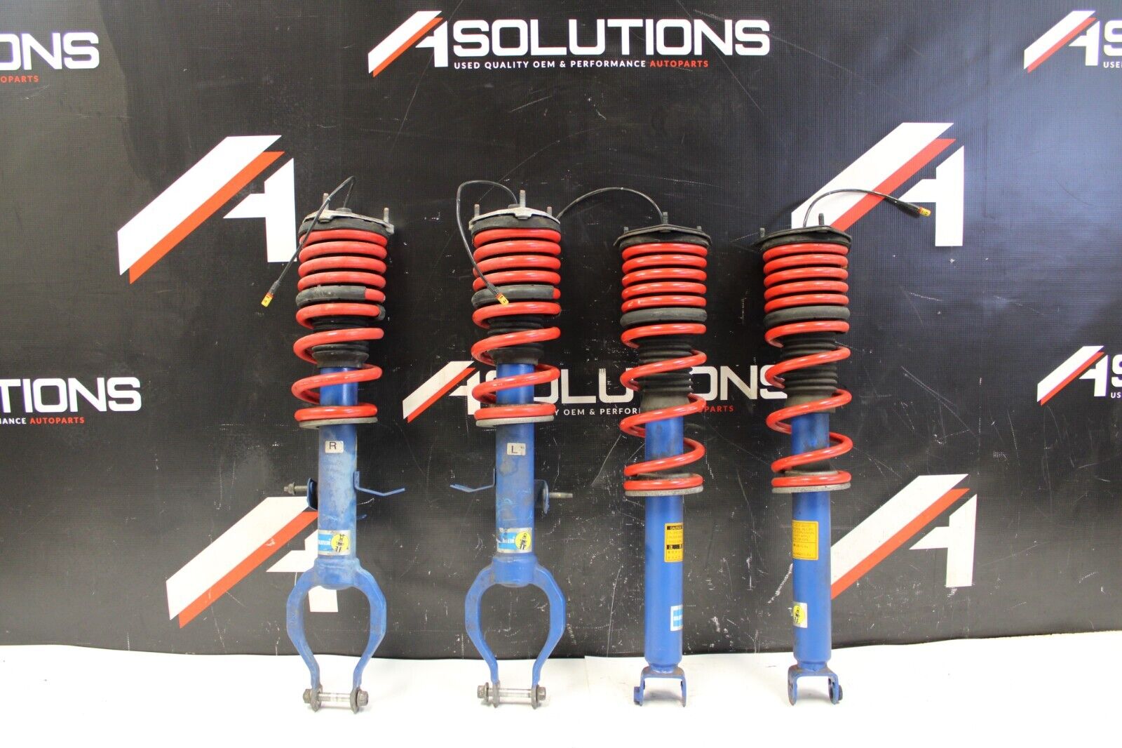 2009 NISSAN GTR R35 FRONT + REAR BILSTEIN SHOCKS SUSPENSION OEM W/ SWIFT SPRINGS