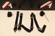 OMP Italy Saloon Endurance 6-point Safety Belts black Expired 2021