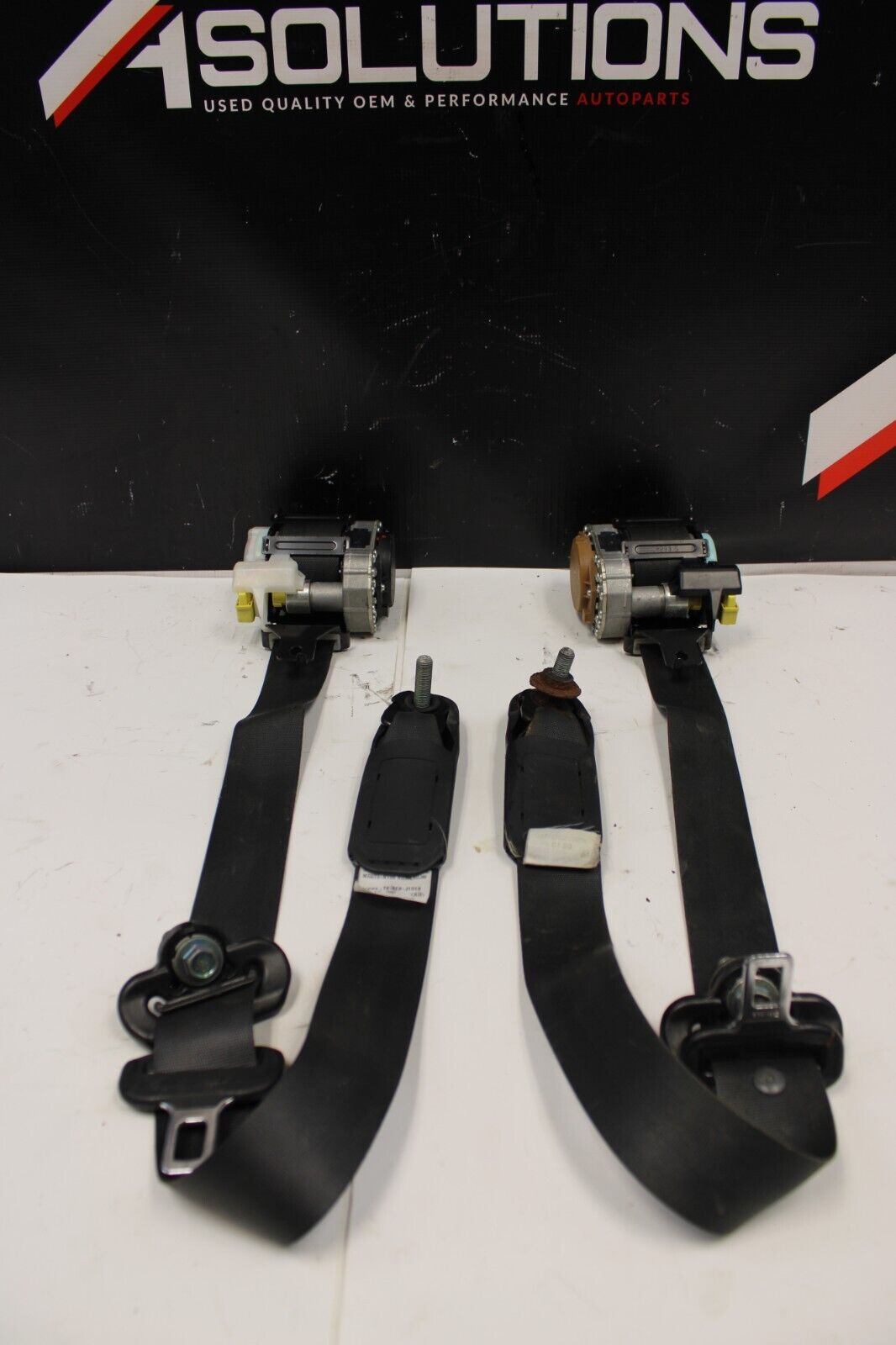 02-06 ACURA RSX-S RSX OEM FRONT LEFT DRIVER RIGHT PASSENGER SEAT BELT SRS