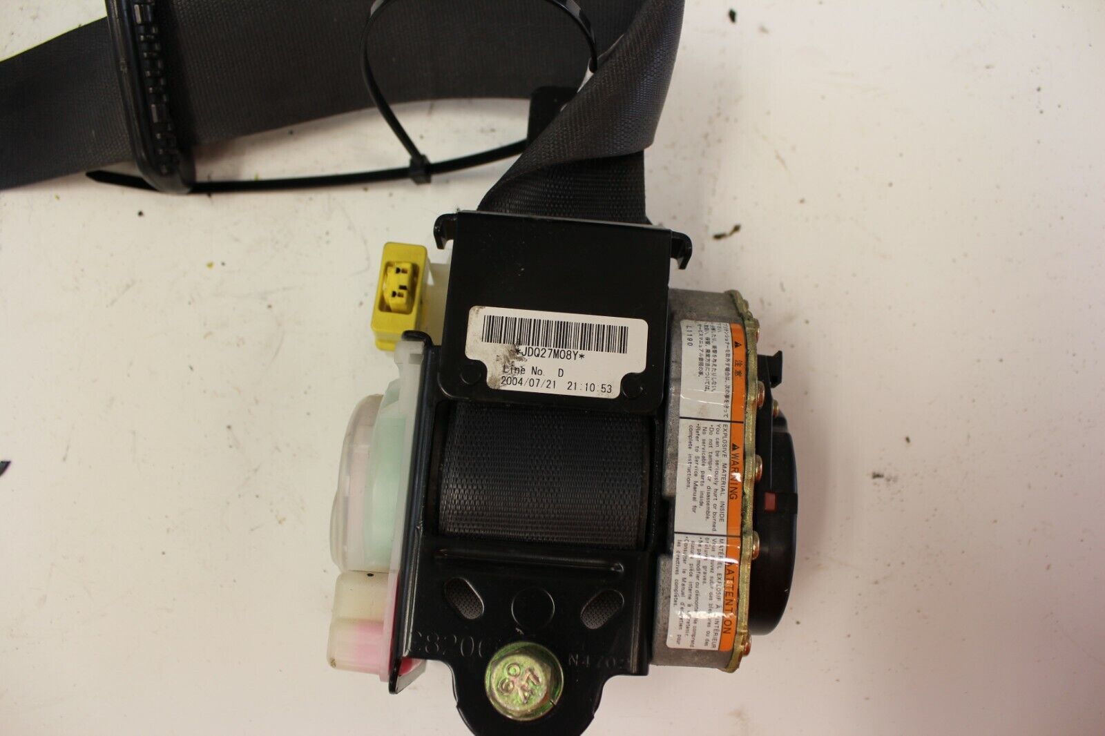 02-06 ACURA RSX-S RSX OEM FRONT RIGHT PASSENGER SEAT BELT FRONT