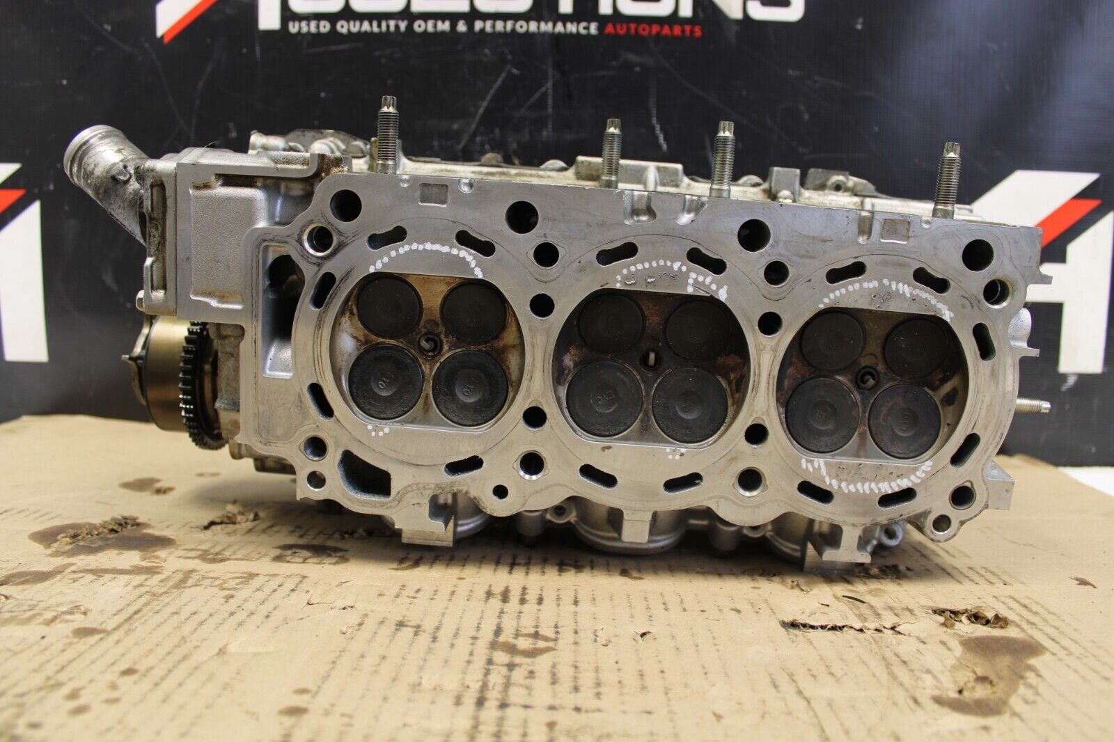2009-2020 Nissan 370Z G37 3.7L Cylinder Head VQ37VHR Left Driver OEM