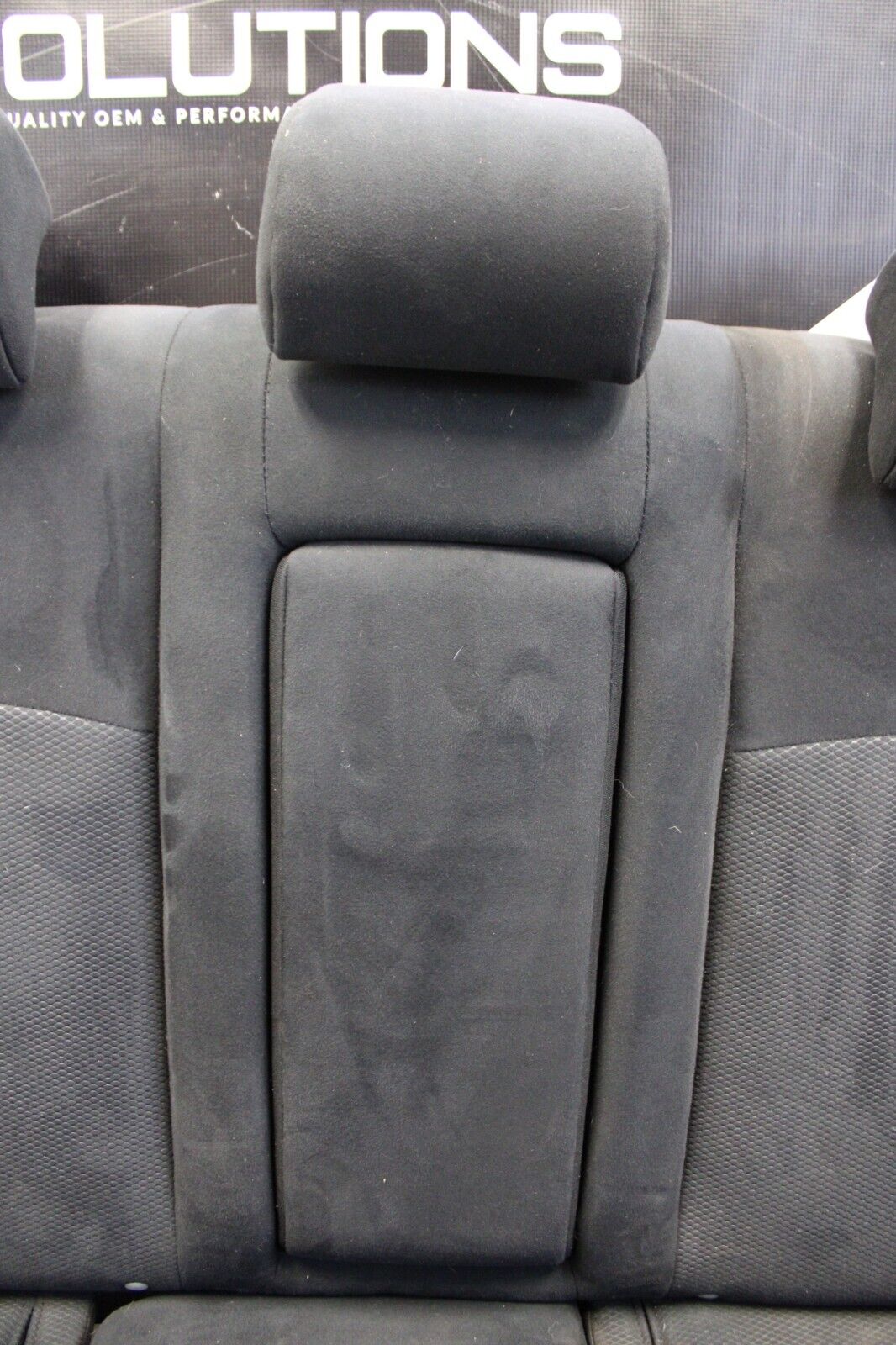 2008-2015 Mitsubishi Evolution 10 Evo X EVO X Rear Back Seats Black Cloth