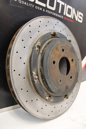 2010 NISSAN GT-R R35 PREMIUM VR38 3.8L OEM REAR BRAKE ROTOR