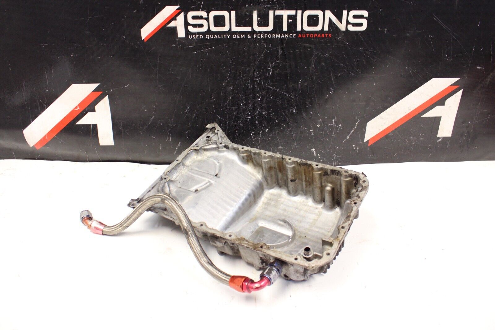 2000-2009 Honda S2000 F20C F22C OEM Oil Pan (Bung for Turbo Oil Line)