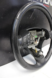 2006-2007 MAZDASPEED6 MAZDASPEED 6 MS6 OEM BLACK LEATHER STEERING WHEEL
