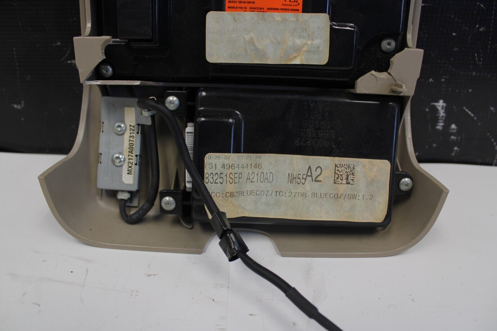 2008 Acura TL Type S Overhead Ceiling Dome Interior Light Sunroof Map OEM