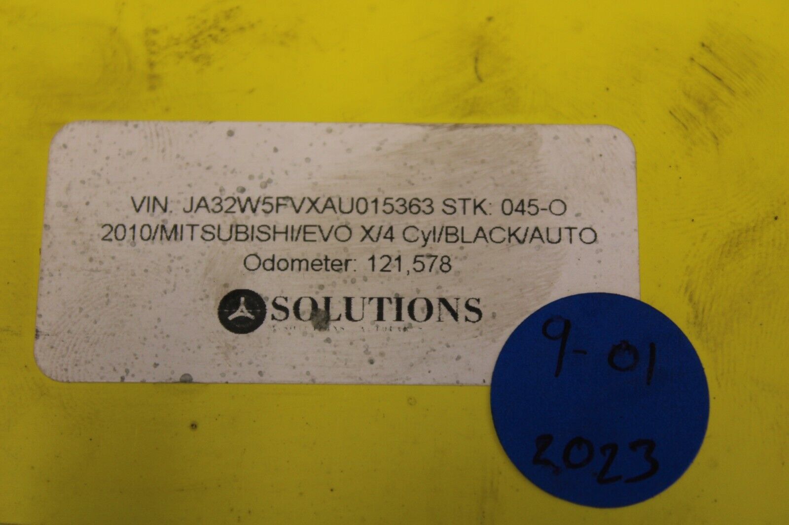 2008-2015 Mitsubishi Evo X Power Steering Pump OEM