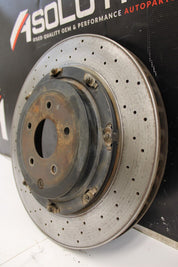 2010 NISSAN GT-R R35 PREMIUM VR38 3.8L OEM REAR BRAKE ROTOR
