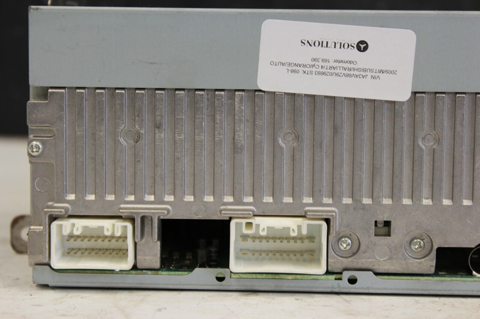 2009 MITSUBISHI LANCER RALLIART RADIO MP3 CD PLAYER 8701A277  OEM
