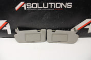 2009 NISSAN GTR GT-R R35 PREMIUM VR38 3.8L OEM LH + RH INTERIOR SUN VISORS SET