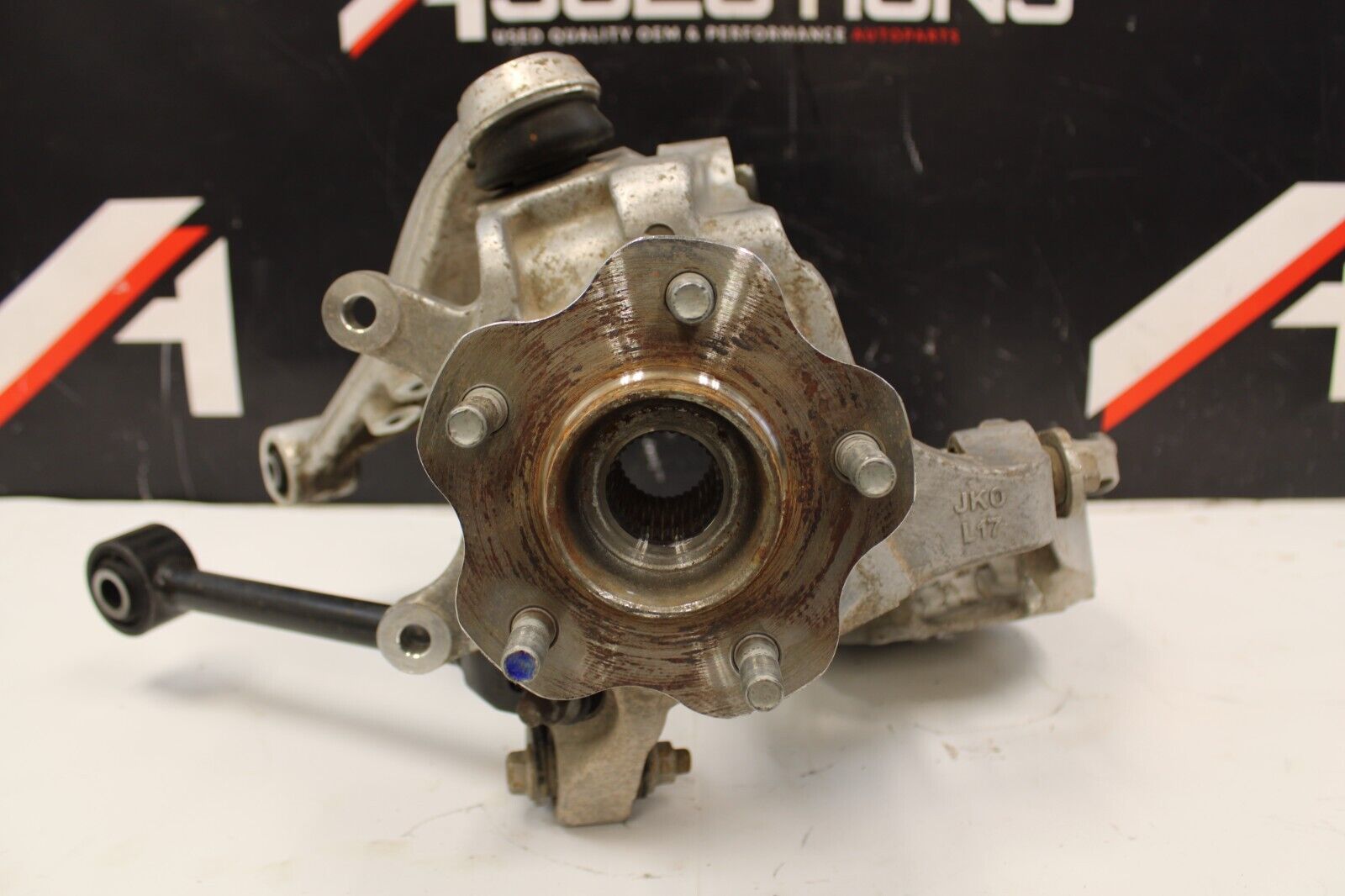 2012 NISSAN 370Z NISMO REAR LEFT SUSPENSION KNUCKLE CONTROL ARMS OEM 2009-2020