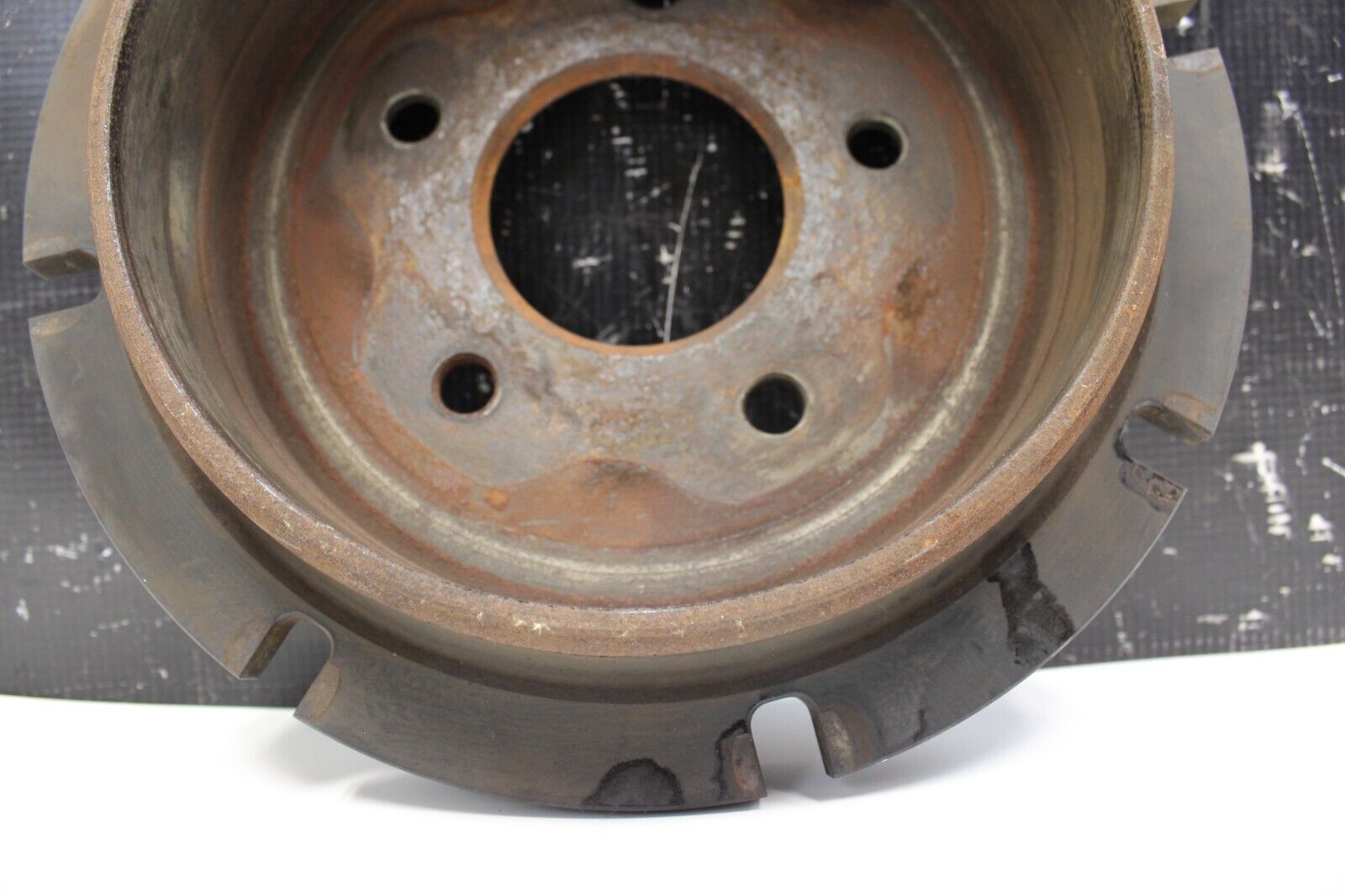 2010 NISSAN GT-R R35 PREMIUM VR38 3.8L OEM REAR BRAKE ROTOR TOP HAT
