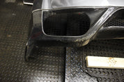 2009-2015 NISSAN GTR GT-R R35 REAR BUMPER COVER OEM W/ SEIBON VALENCE *DAMAGE*