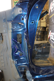 2019 INFINITI Q50 FRONT RADIATOR CORE SUPPORT FRAME RAIL CUT