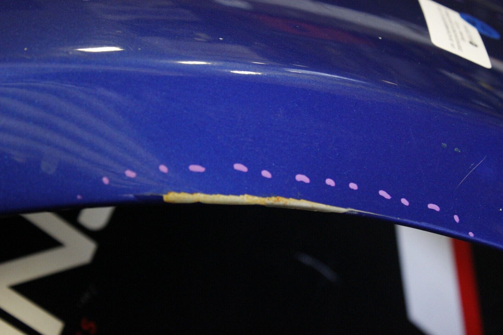 2003-2009 NISSAN 350Z DRIVER LEFT FENDER OEM BLUE