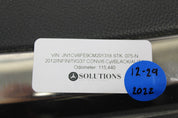 Infiniti G37/Q60 Convertible Top Parcel Shelf Folding Finisher Tray