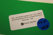 2010 Nissan GTR R35 Transmission Coolant Lines