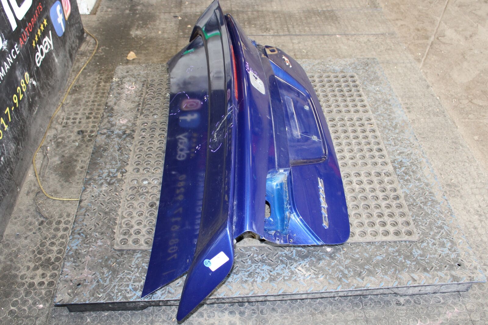 2006-2011 HONDA CIVIC SI SEDAN TRUNK TAIL GATE W/ SPOILER OE