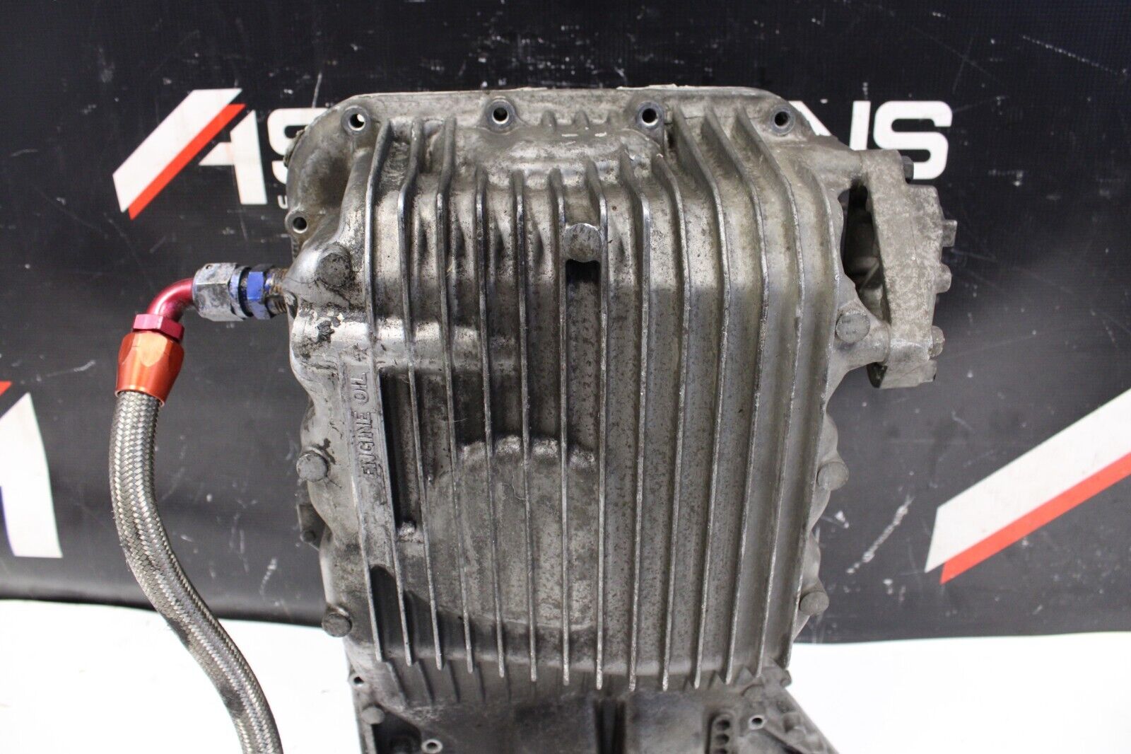 2000-2009 Honda S2000 F20C F22C OEM Oil Pan (Bung for Turbo Oil Line)
