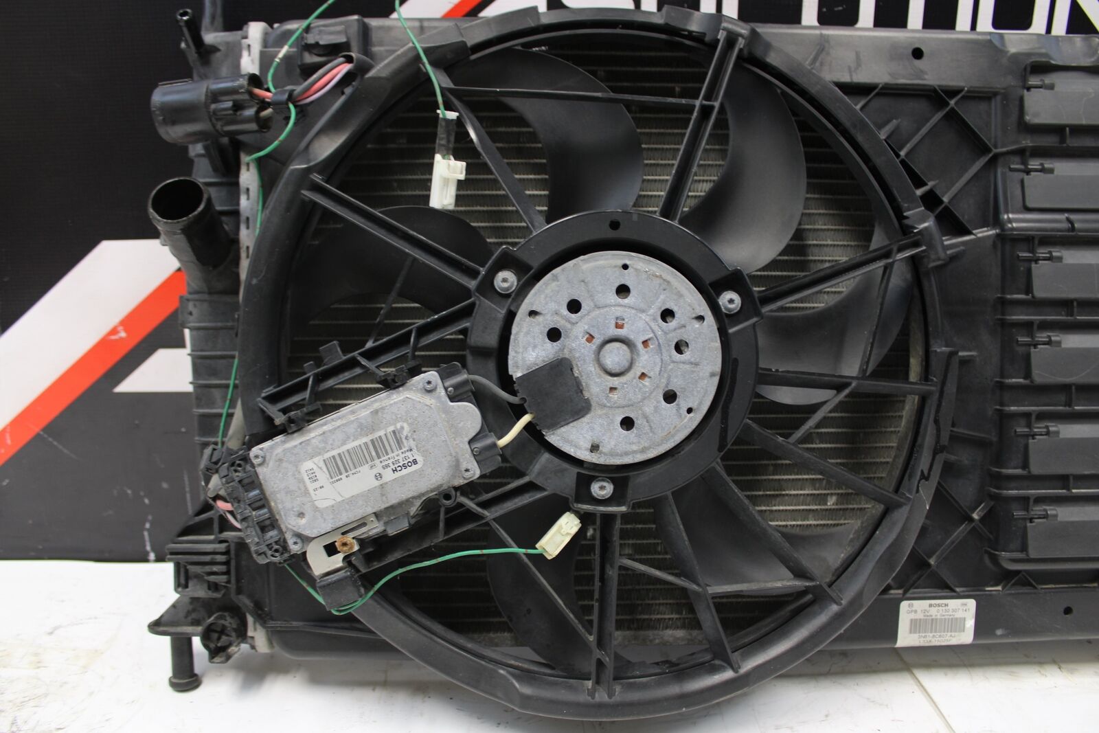 2007-2009 MAZDASPEED 3 OEM FACTORY RADIATOR & COOLING FAN ASSEMBLY 2.3L MS3