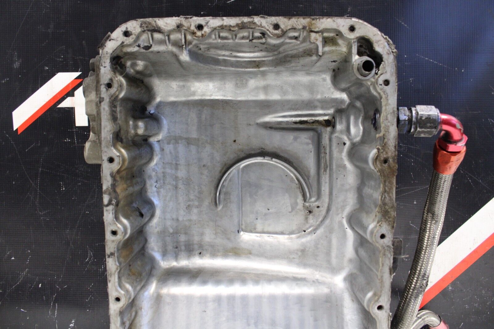 2000-2009 Honda S2000 F20C F22C OEM Oil Pan (Bung for Turbo Oil Line)