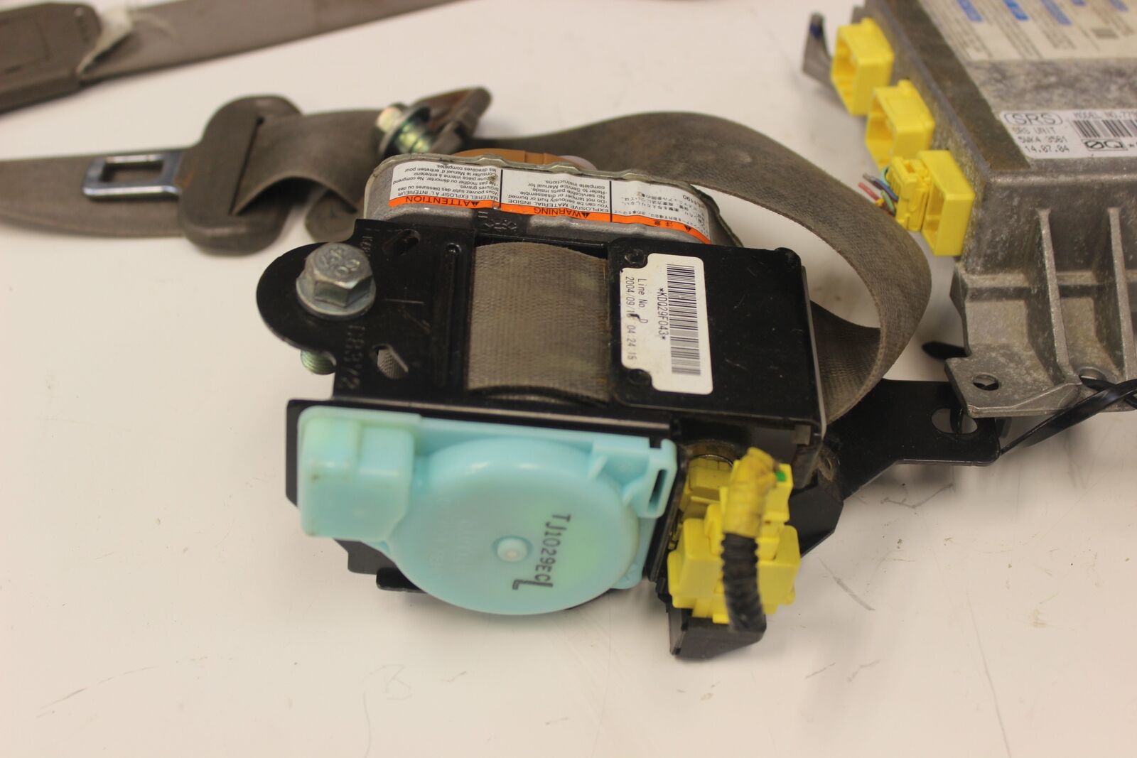 02-06 ACURA RSX-S RSX OEM FRONT LEFT DRIVER RIGHT PASSENGER SEAT BELT SRS MODLES