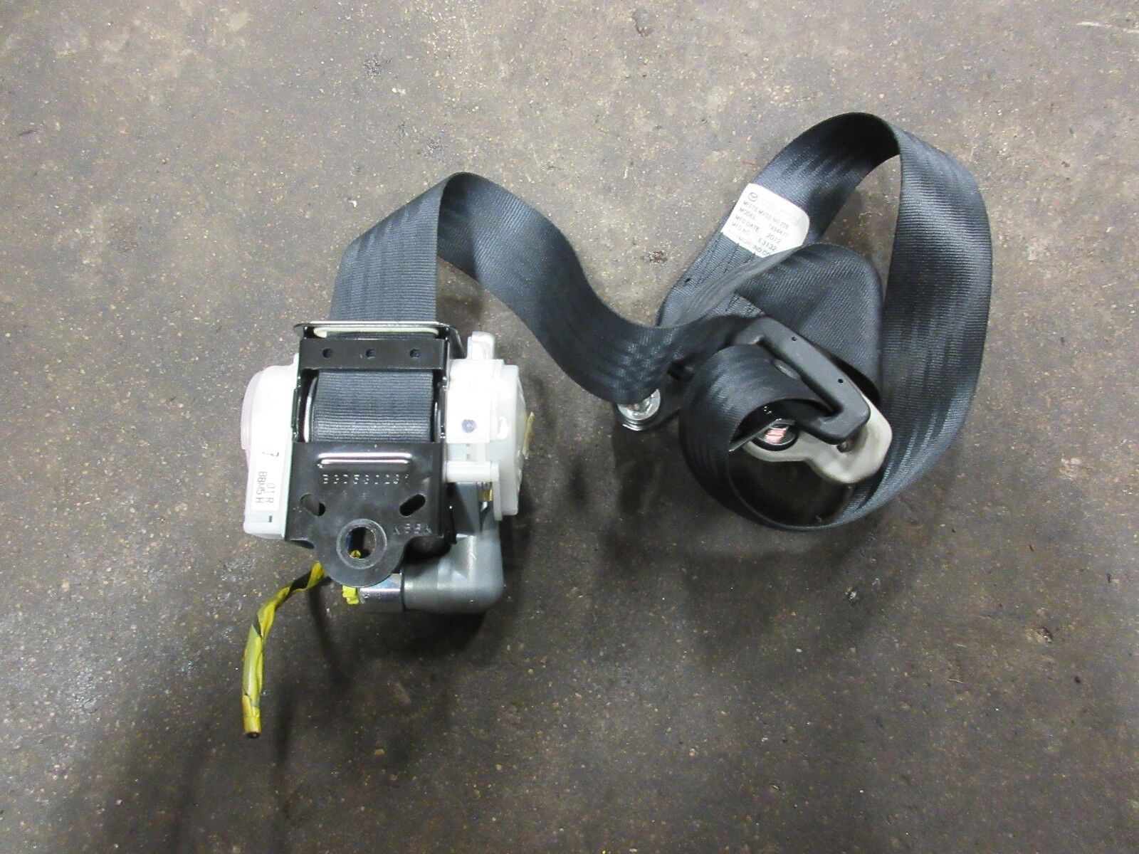 10 11 12 MAZDASPEED3 OEM RIGHT FRONT PASSENGER SEATBELT RETRACTER MS3
