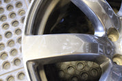NISSAN 20x9.5 GTR R35 FRONT ALLOY WHEEL RIM GREY OEM