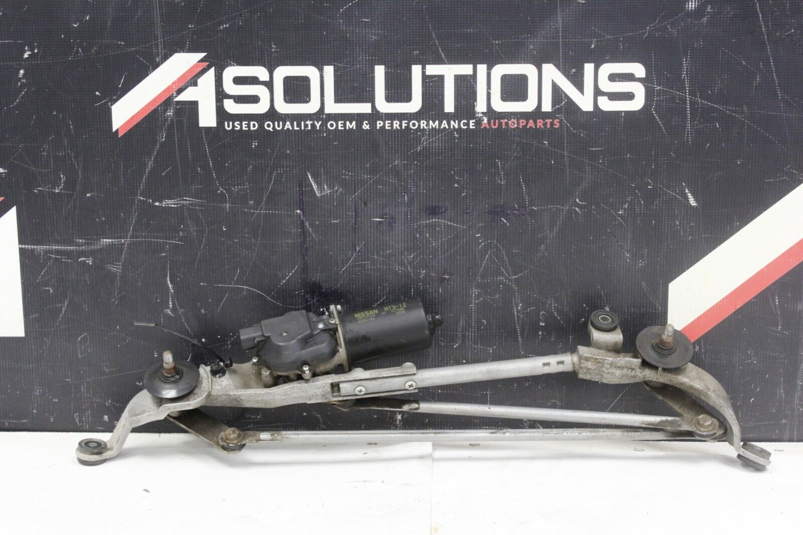 2009 NISSAN R35 GTR CBA WINDSHIELD WIPER MOTOR LINKAGE ASSEMBLY OEM