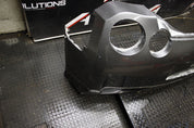 2009-2015 NISSAN GTR GT-R R35 REAR BUMPER COVER OEM W/ SEIBON VALENCE *DAMAGE*