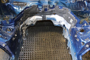 2019 INFINITI Q50 FRONT RADIATOR CORE SUPPORT FRAME RAIL CUT