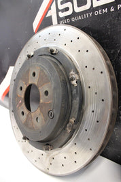 2009 NISSAN GT-R GTR R35 PREMIUM VR38 3.8L OEM REAR BRAKE ROTORS