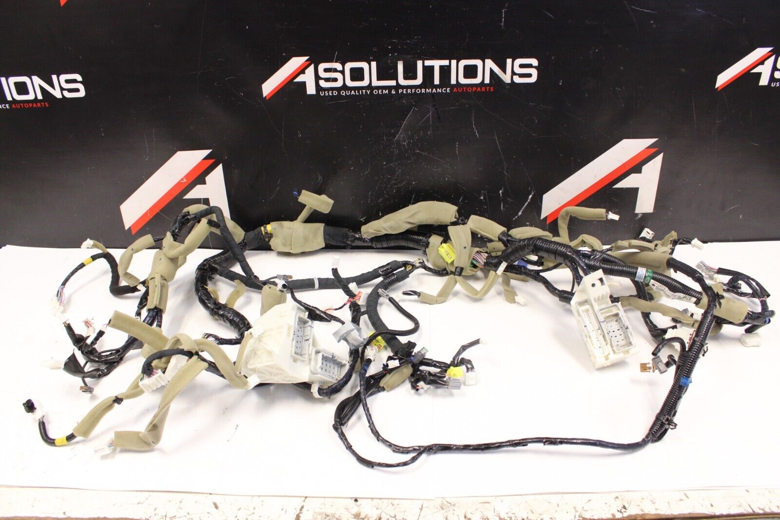 2013 NISSAN GT-R R35 PREMIUM VR38 3.8L OEM DASH DASHBOARD FIREWALL HARNESS
