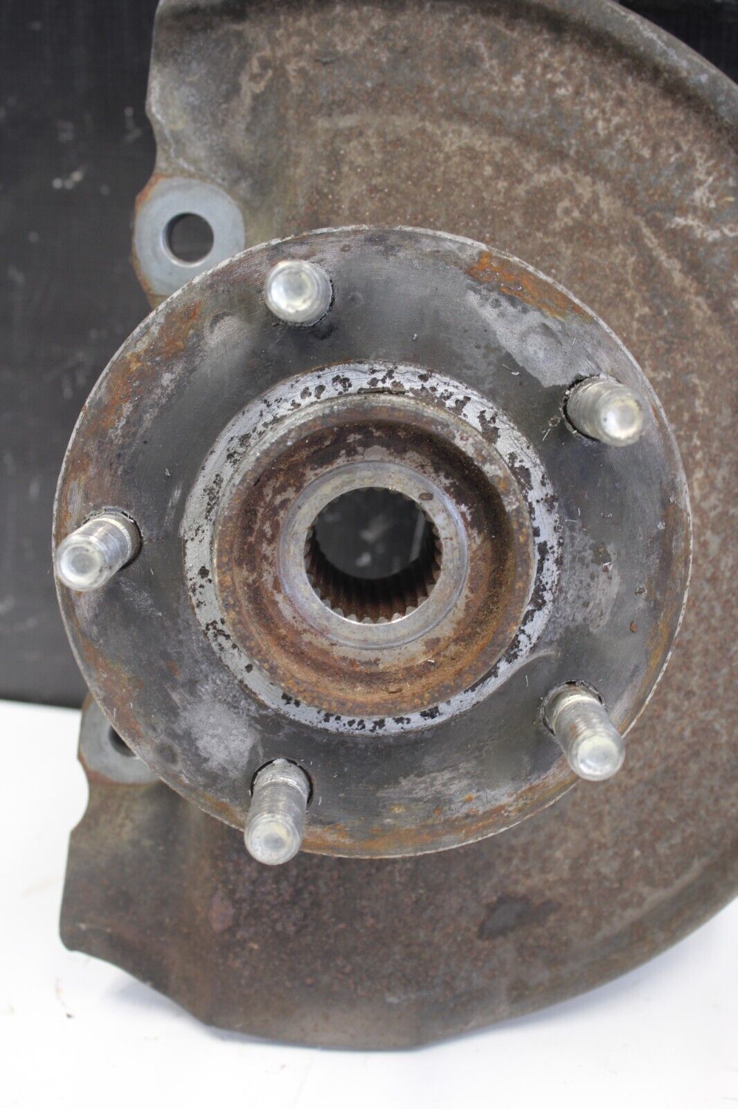 2009-2015 Mitsubishi Lancer Ralliart Front Left spindle Knuckle Driver