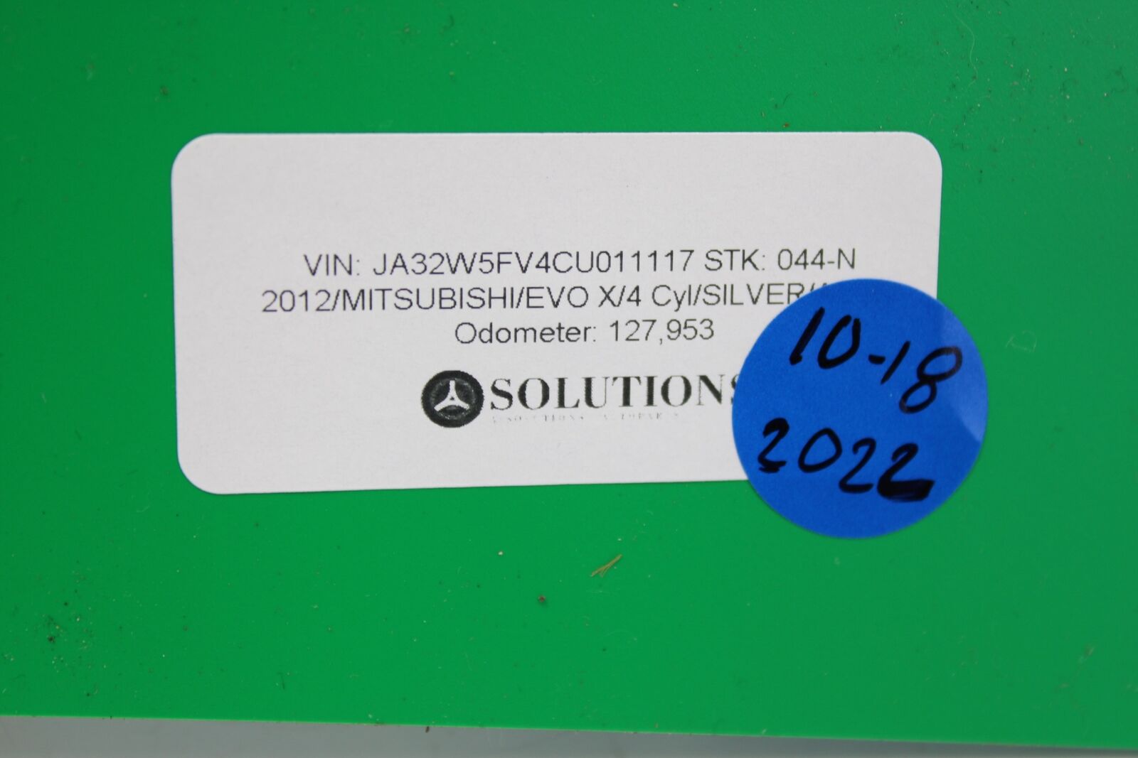 2008-2015 Mitsubishi Evolution Evo X MR GSR Interior Fuse Box Relay Junction OEM